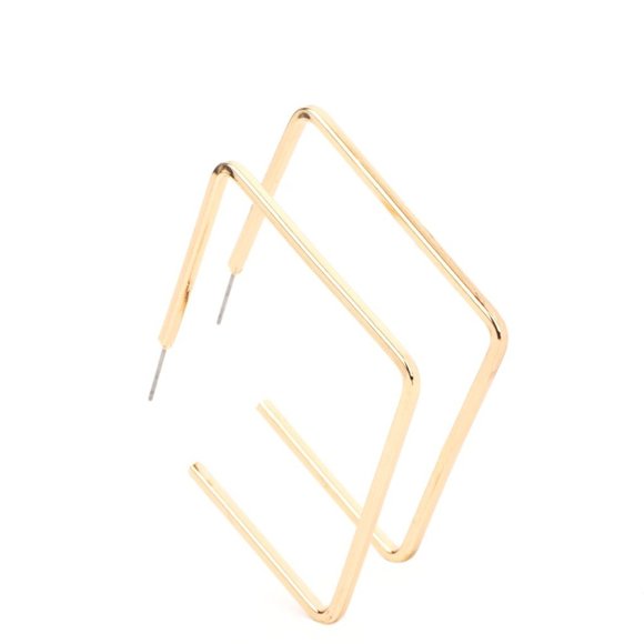 Material Girl Magic Hoop Earrings - Picture 2 of 2